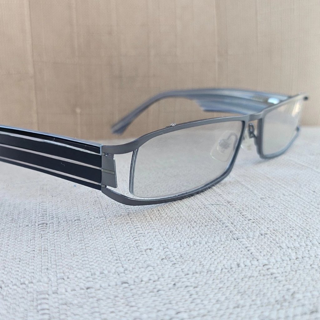 Silhouette Glasses Sunglasses Frame Dark Gunmetal Tone Eyeglasses 53[]19 135